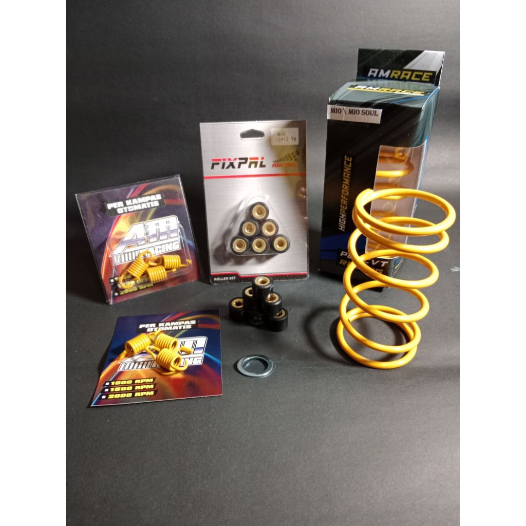 PAKETAN KIRAIN CVT MIO MIO SMILE MIO SPORY MIO SOUL KARBU FINO KARBU  1500 RPM AM RACE RACING