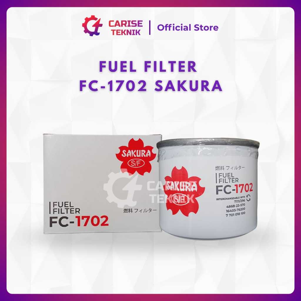FUEL FILTER/FILTER SOLAR FC-1702 SAKURA FC1702 / FC 1702