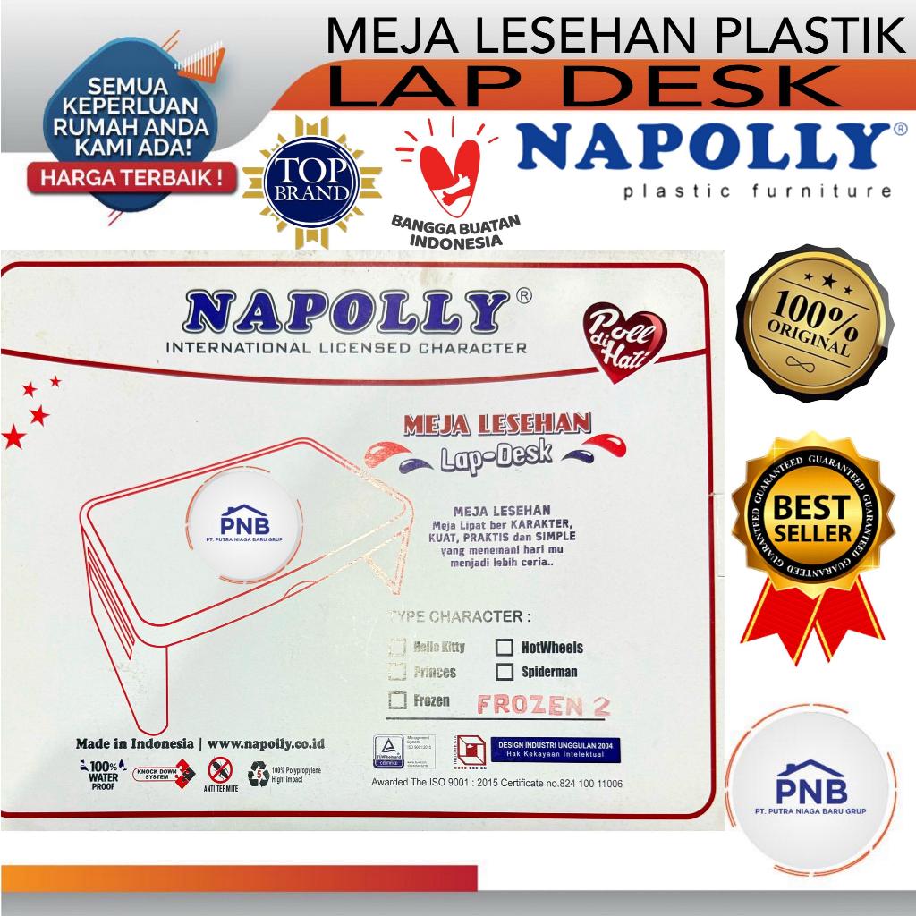 RK Meja Lipat Belajar Frozen NEW Meja Belajar Anak Lesehan Napolly