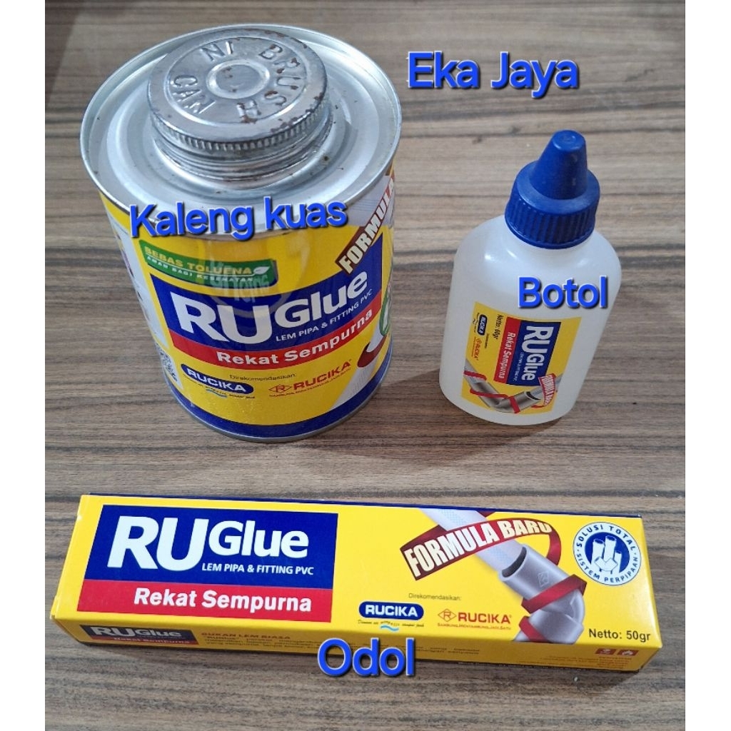 Lem Pipa PVC Ruglue