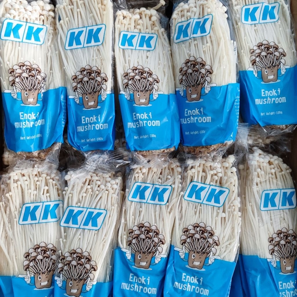 

Jamur Enoki Segar Enoki Mushroom 1 Pack
