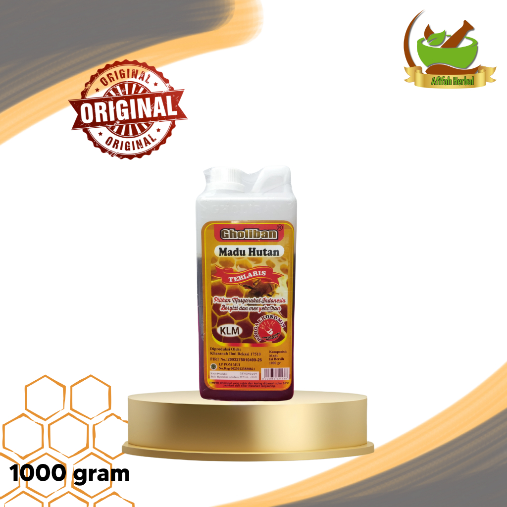 

Madu Murah Gholiban Original | Madu Hutan Kalimantan 500gram Dan 1000gram Terlaris