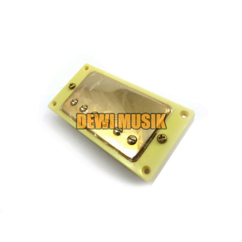 SPUL GITAR ELEKTRIK HUMBUCKER GIBSON GOLD BRIDGE NECK AG758 / ELECTRIC GUITAR PICKUP (SC2965)