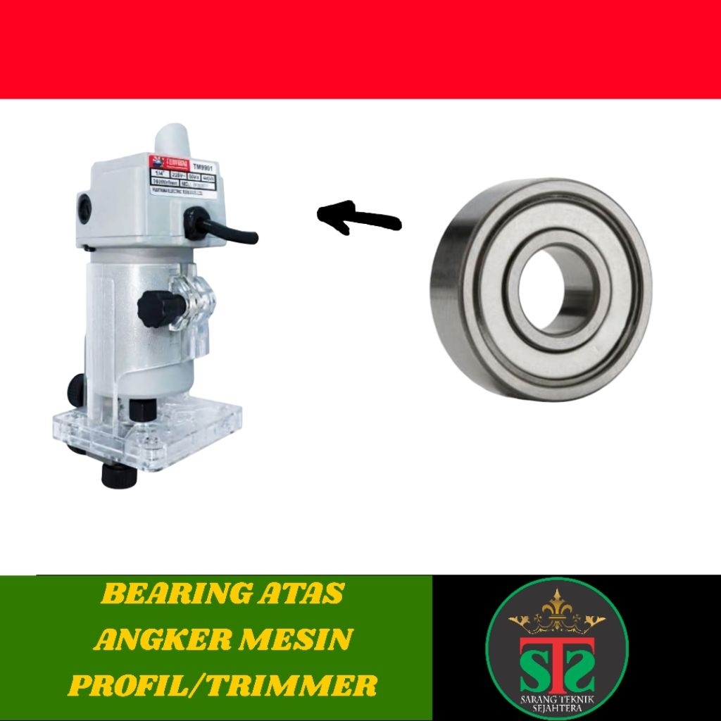 Bearing Angker Mesin Profil Kayu Atas Bearing Mesin Trimer Mesin Profil