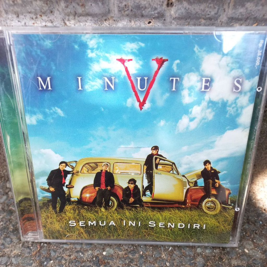 cd five minutes - semua ini sendiri album - v minutes