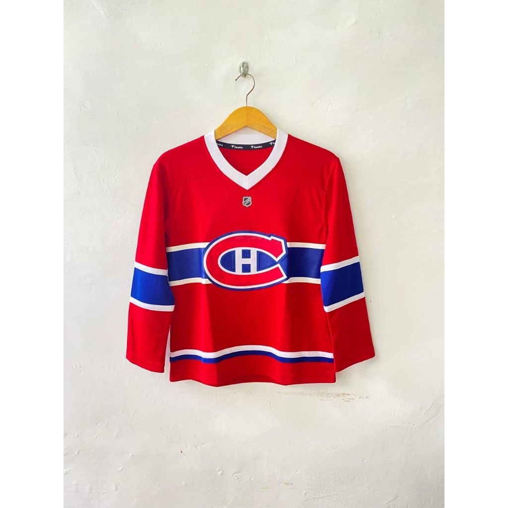JERSEY YOUTH - NHL TEAM MONTREAL CANADIENS ORIGINAL AUTHENTIC
