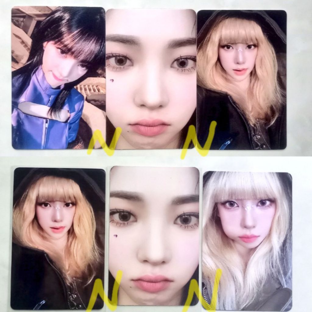 (READY INA / SIAP KIRIM ) wts pc karzoom karmol karina zoom qq blonde whiplash starlight silver cimo