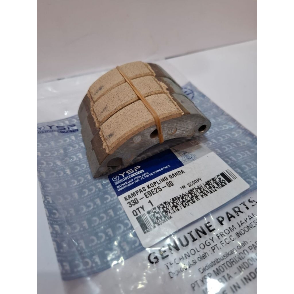 kampas ganda scoopy, scoopy fi fcc original