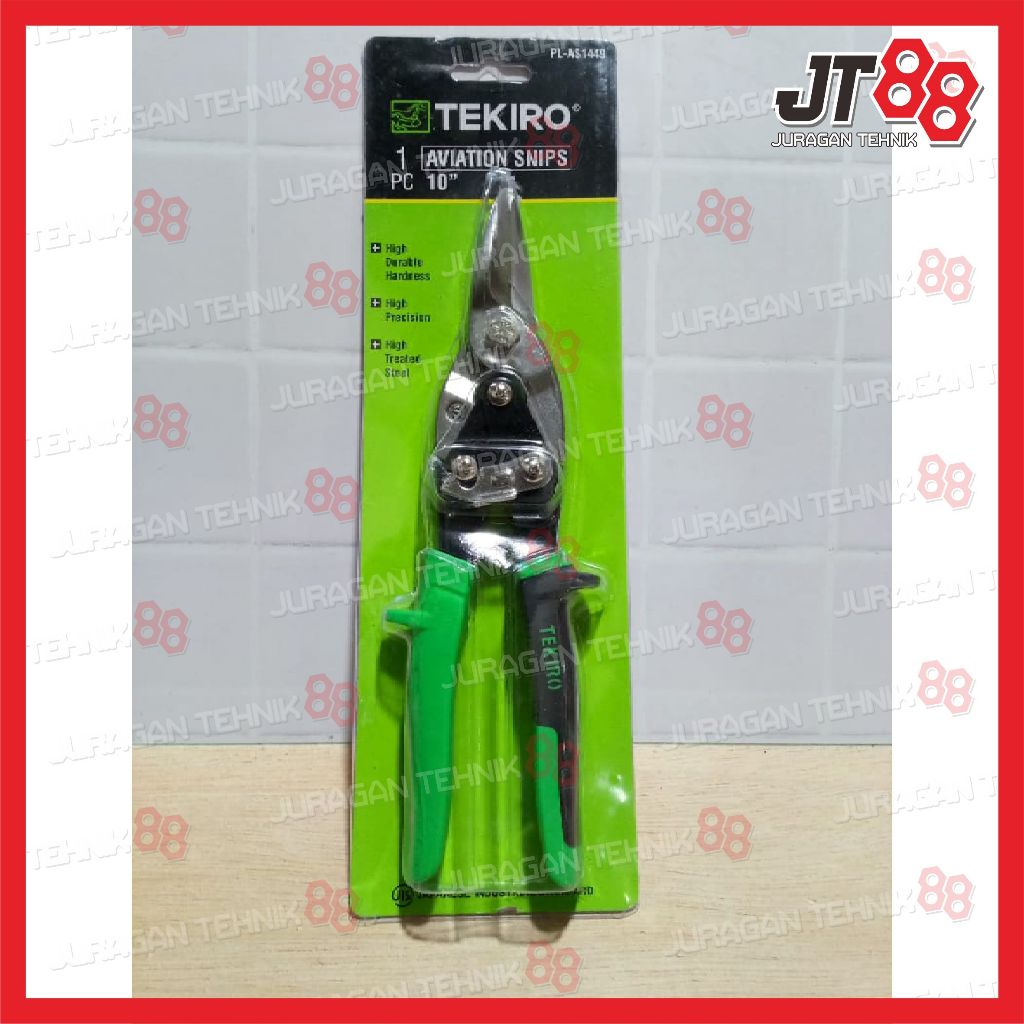 TEKIRO Gunting Seng 10"/ Gunting Baja Ringan