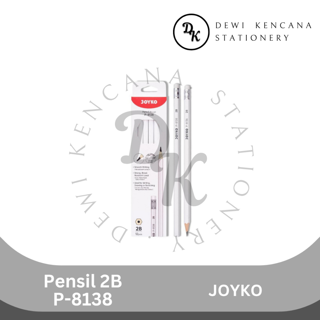 

Joyko Pensil Tulis 2B P-8138 1 BOX 12 PCS