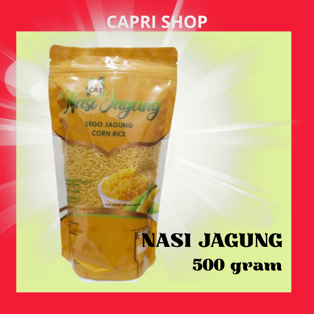 

SEGO JAGUNG | Nasi Jagung Pulen 500 gr