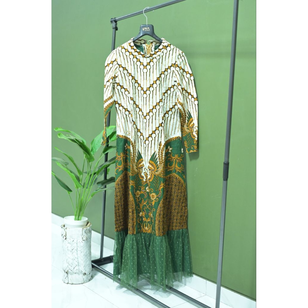 DRESS KONDANGAN GAMIS KONDANGAN BATIK KEKINIAN