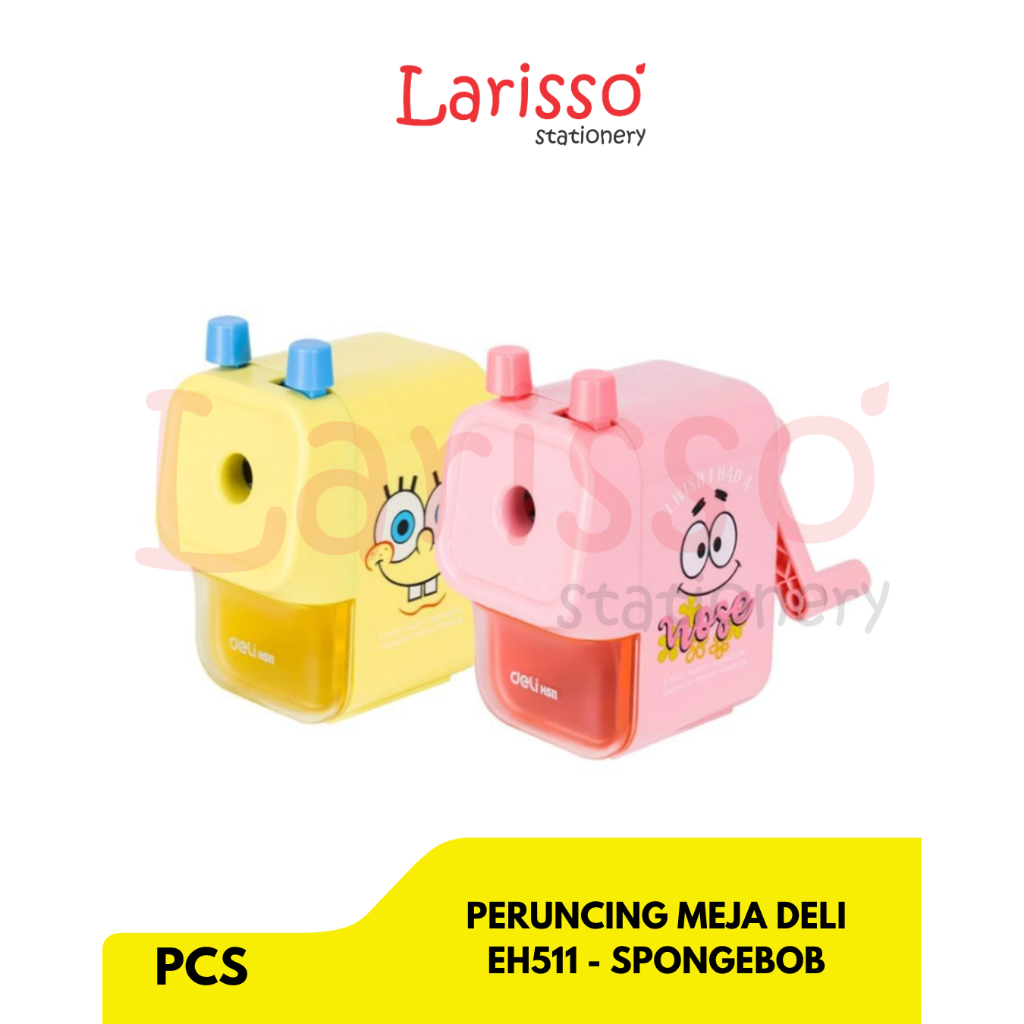 

DELI - (pcs) PERUNCING MEJA DELI H511 - SPONGEBOB -Pcs