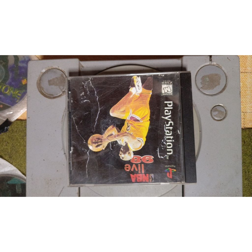 kaset ori ps1 nba live 98