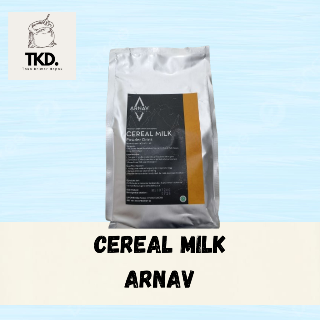 

Bubuk Minuman Cereal Milk - Powder ARNAV DELIFRU Original 1kg