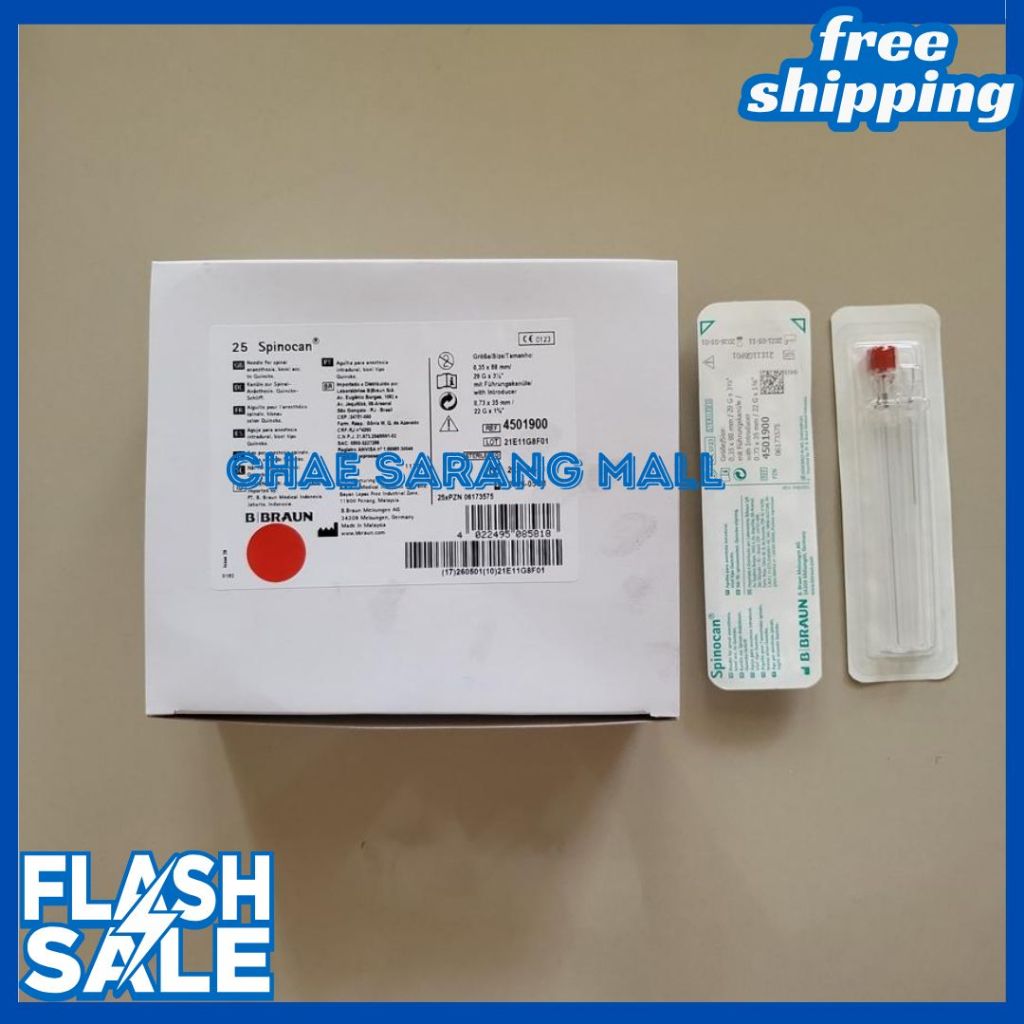 TERMURAH KUMPULAN SPINOCAN // SPINOCAN NEEDLE BBRAUN