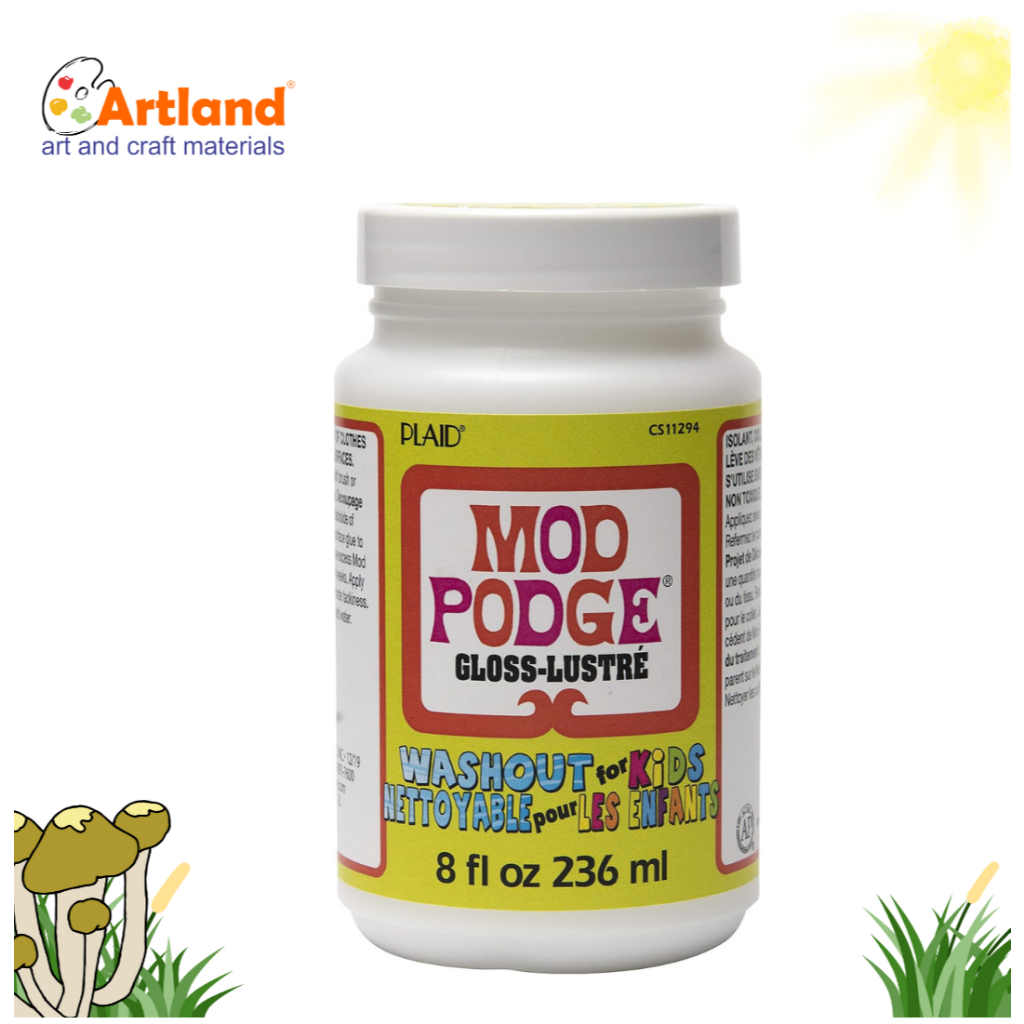 

Mod Podge Wash-Out for Kids 8oz – Lem & Finishing Aman untuk Anak