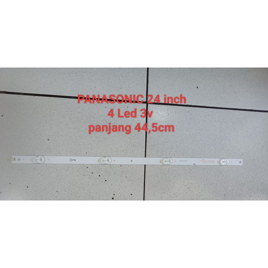 Backlight TV Panasonic 24 inch 4 led 3v