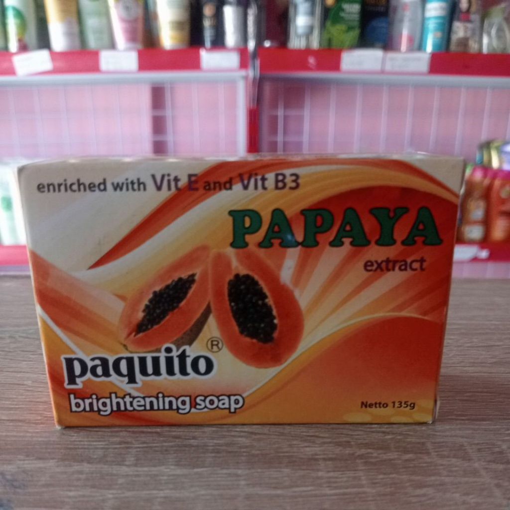 PAQUITO BRITENING SOAP PAPAYA