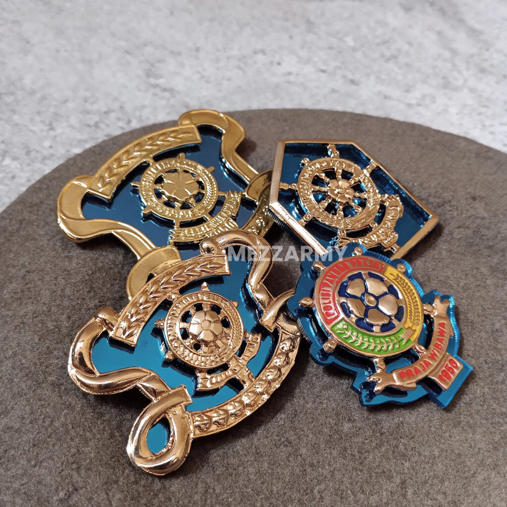 TOPI BARET DAN EMBLEM BARET POL PP