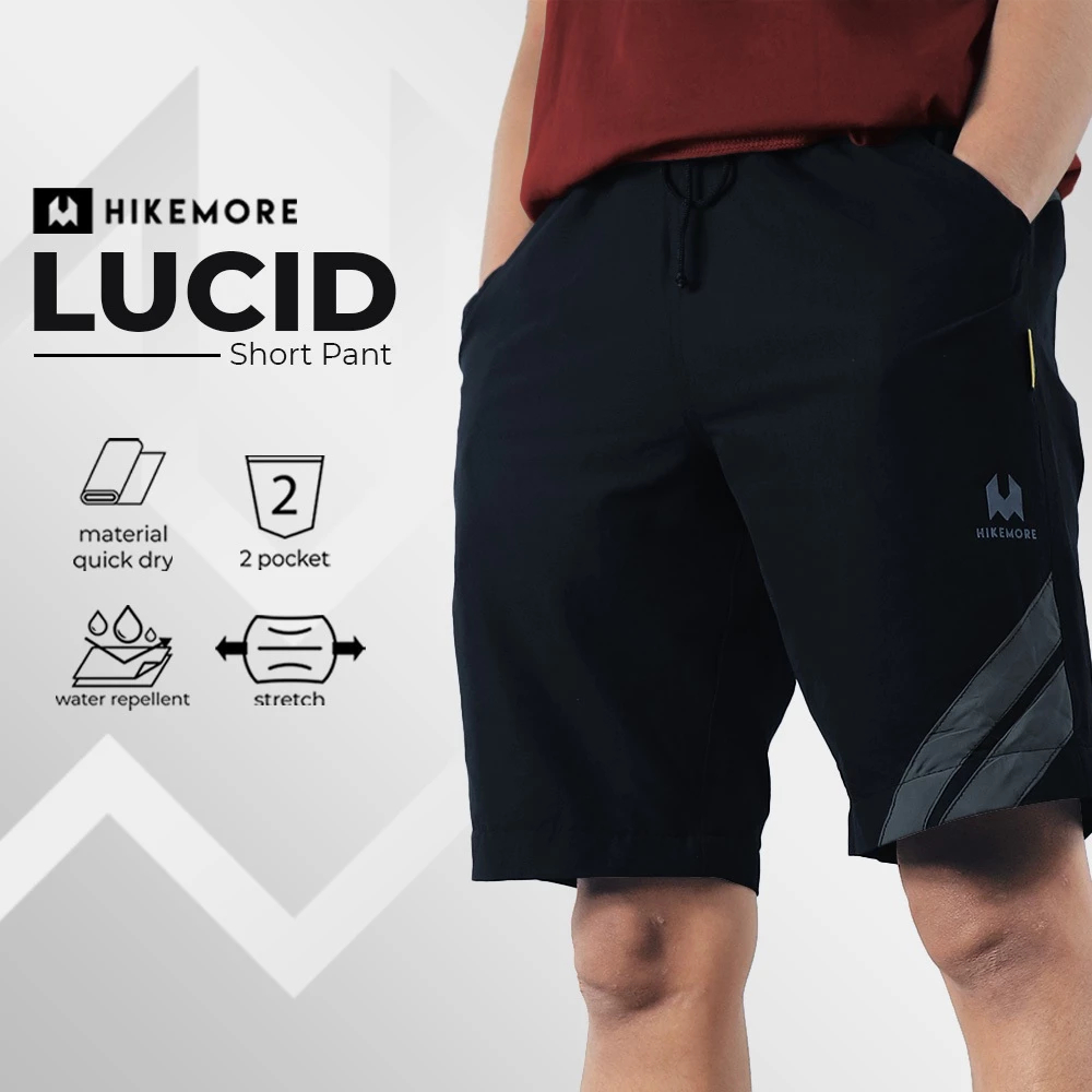 Hikemore Celana Pendek Running Lucid Pria