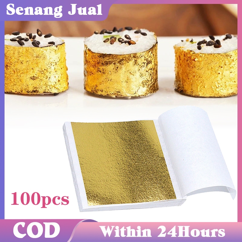

Kertas Foil Emas 8*8.5cm /Diy Decoration / Untuk Kerajinan Tangan Produksi 100pcs