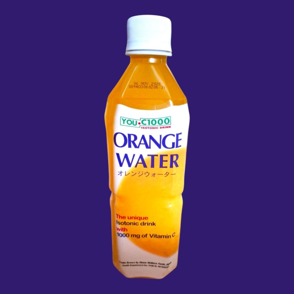 

You C 1000 Orange Water & Lemon Water 500ml, Orange 140ml