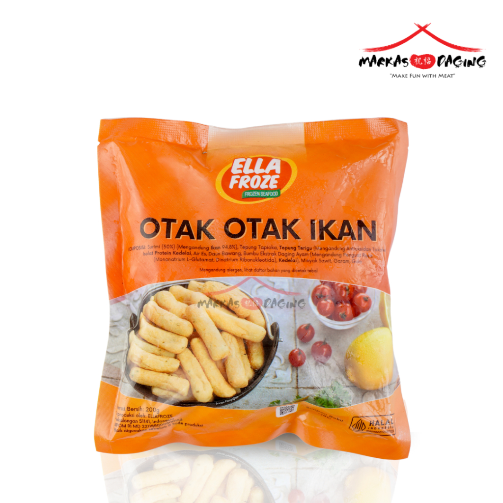 

ELLAFROZE Otak Otak Ikan 200g - Markasdaging
