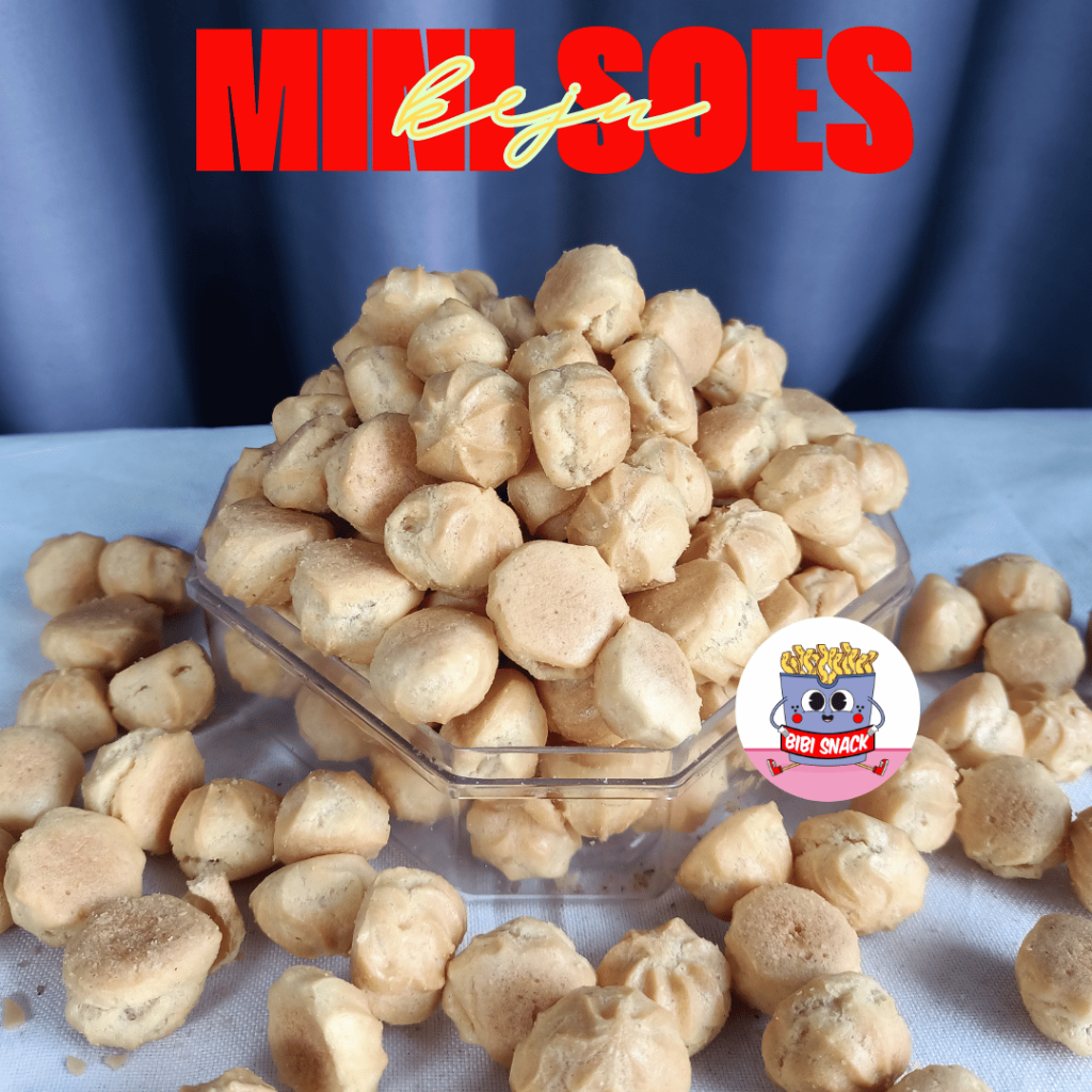 

Bibi Snack - Soes Mini Kering Keju Kiloan 500gr