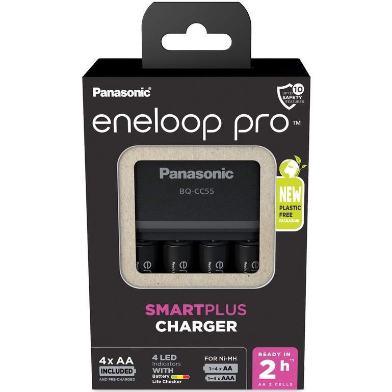 Charger Panasonic Eneloop Pro + Battery