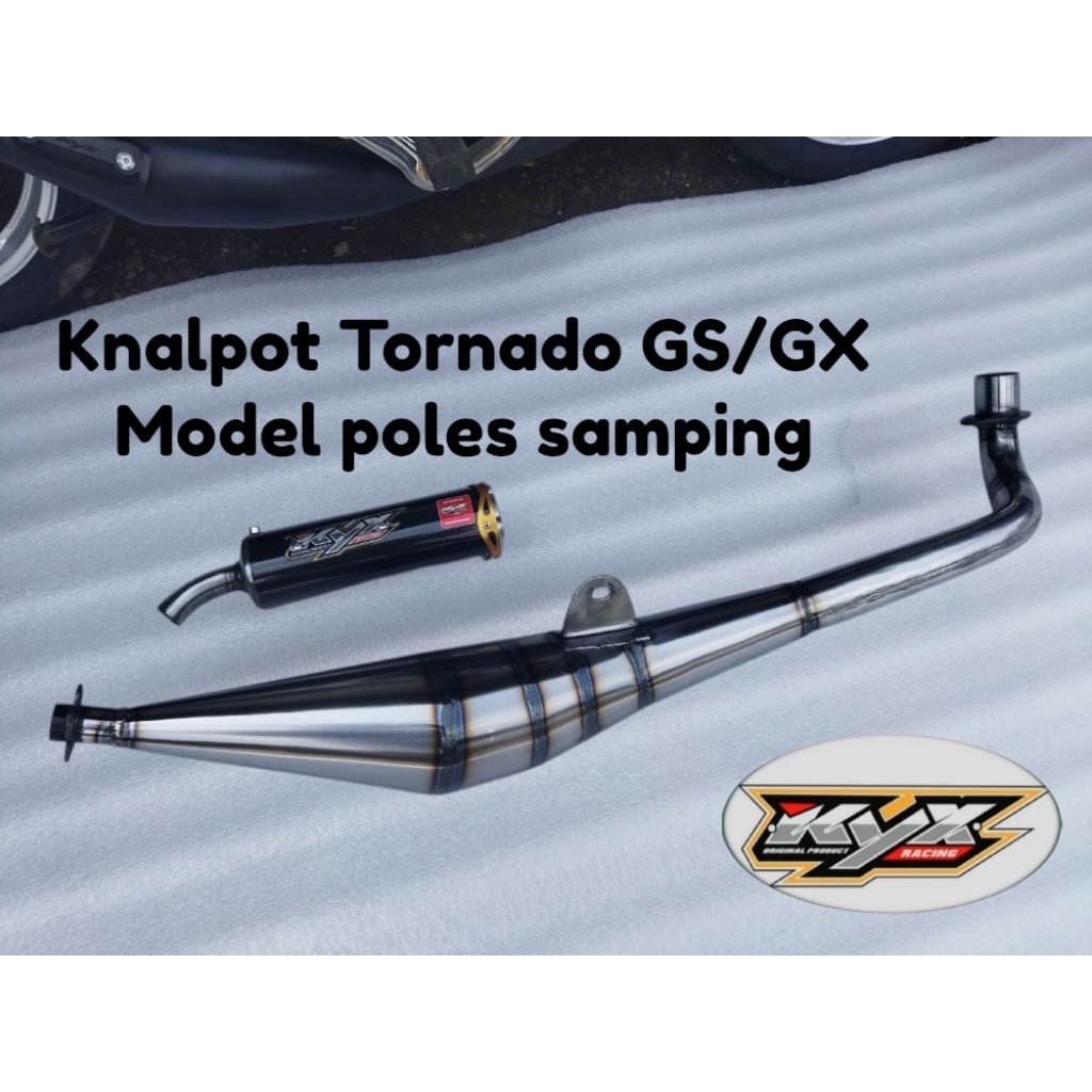 Knalpot Tornado GS GX standar racing KYX racing