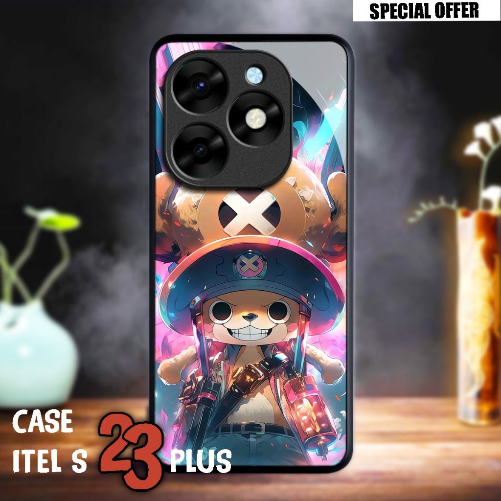 Bonanza - Case Itel S23 Plus   - Case Custom - Kesing Hp Itel S23 Plus Terlaris - Fashion Kesing - B
