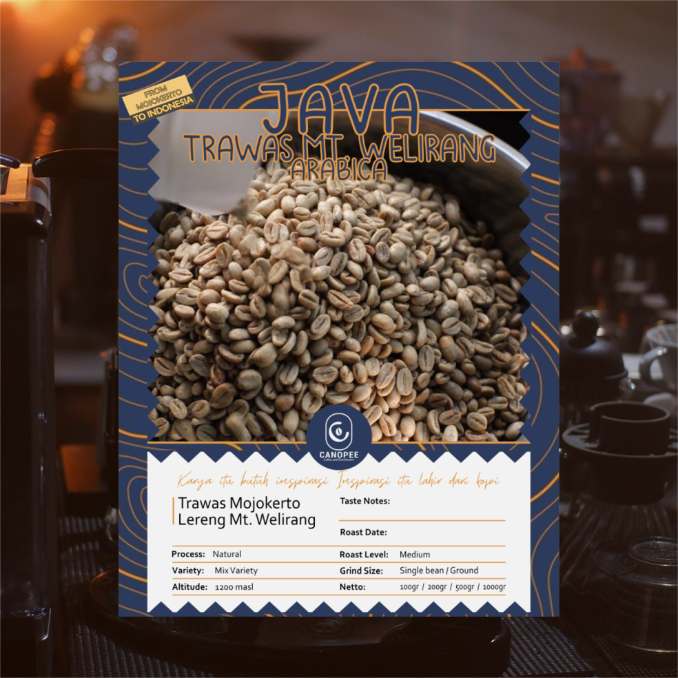 

Arabika "Trawas Mojokerto Lereng Welirang" - Roastbeans single Origin Coffee