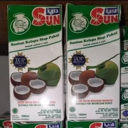 

Santan Kelapa Sun Kara 1000 ml (1 Liter)