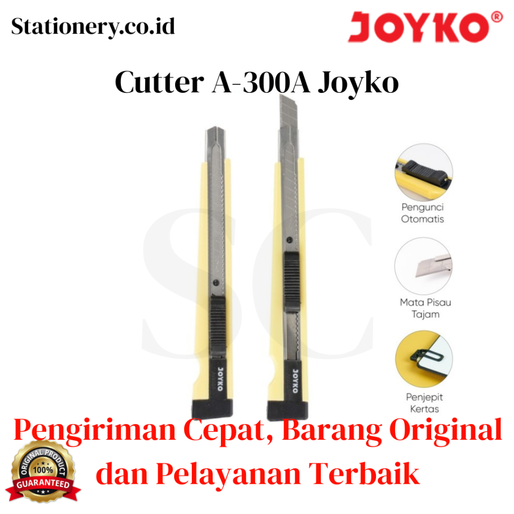 

Cutter Kecil Joyko A-300A / Pisau Katter Kecil A 300