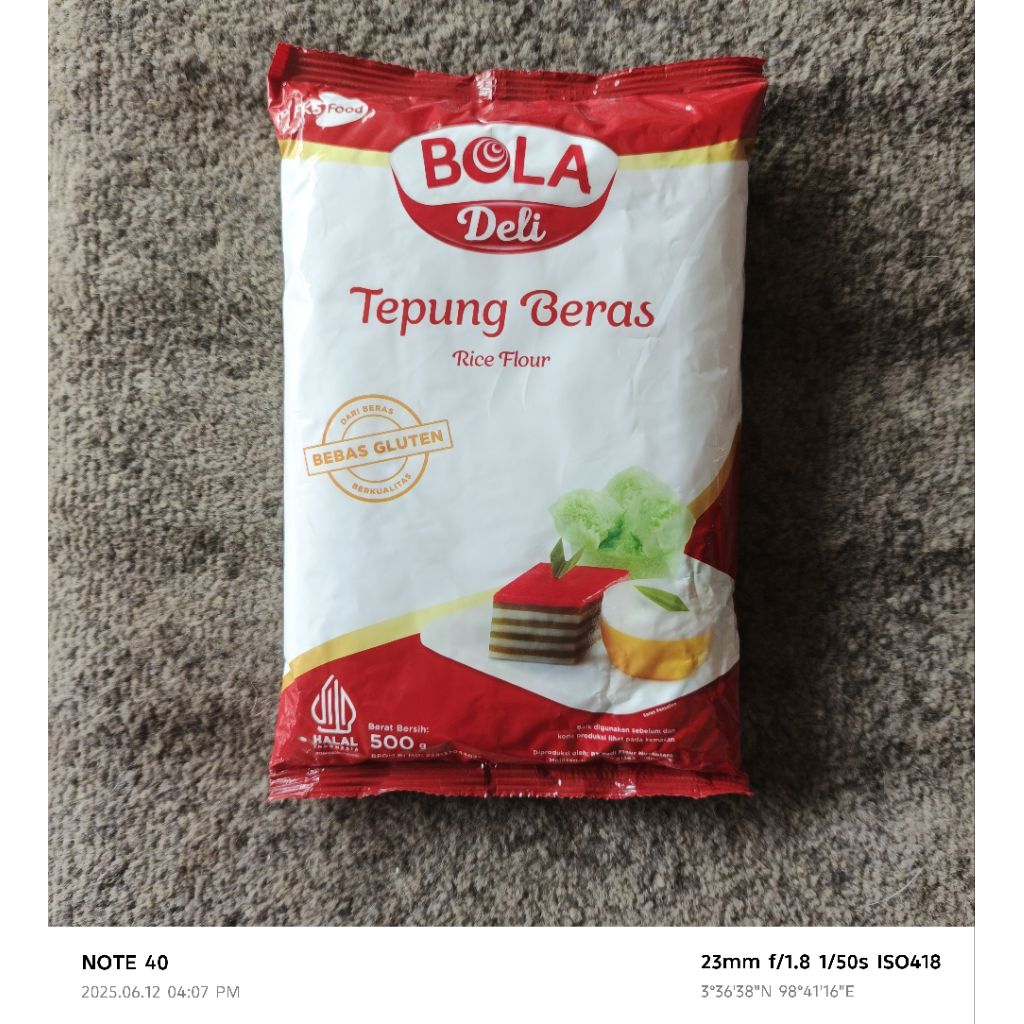 

BOLA DELI ~ TEPUNG BERAS 500GR