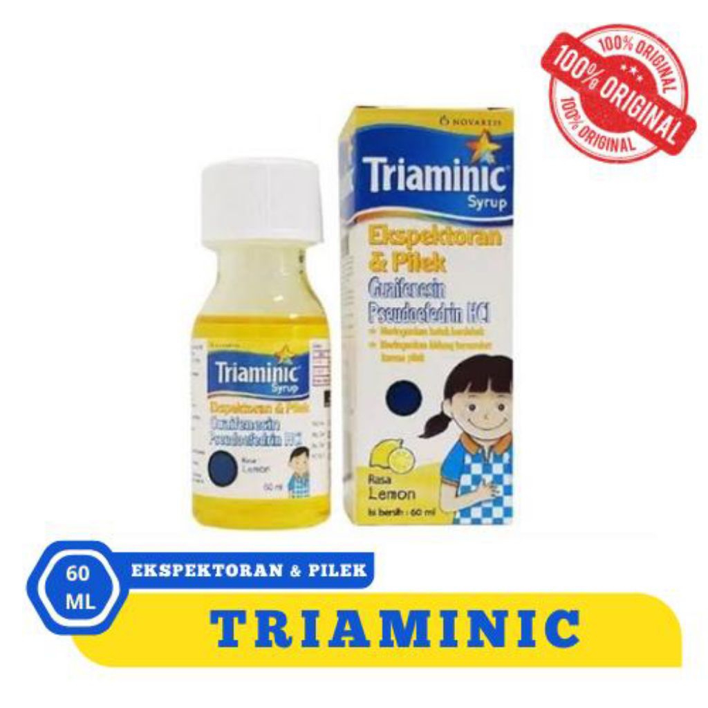 

TRIAMINIC EKSPEKTORAN & PILEK SYRUP
