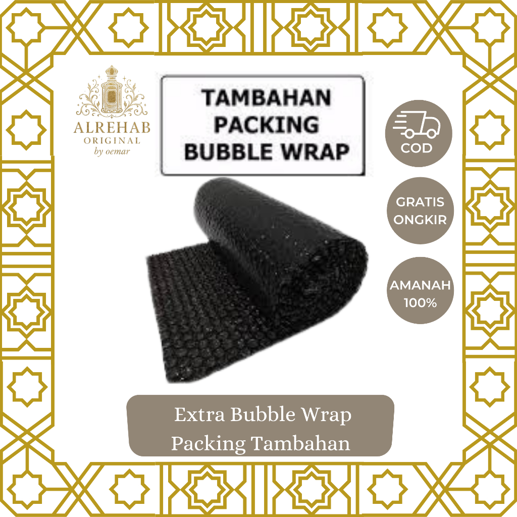 

Extra Bubble Wrap Packing Tambahan Agar Pesanan Aman