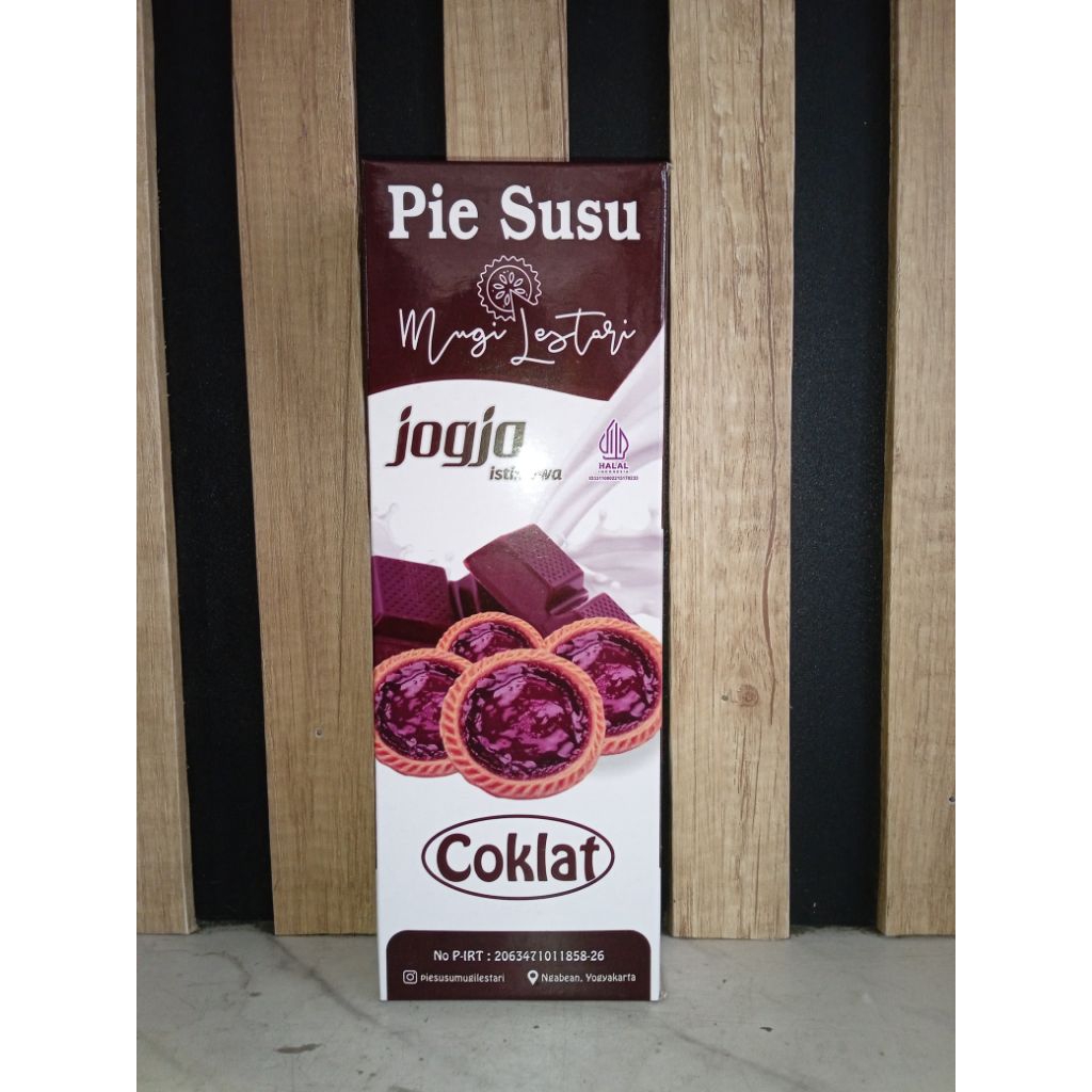 

Pie Susu Coklat