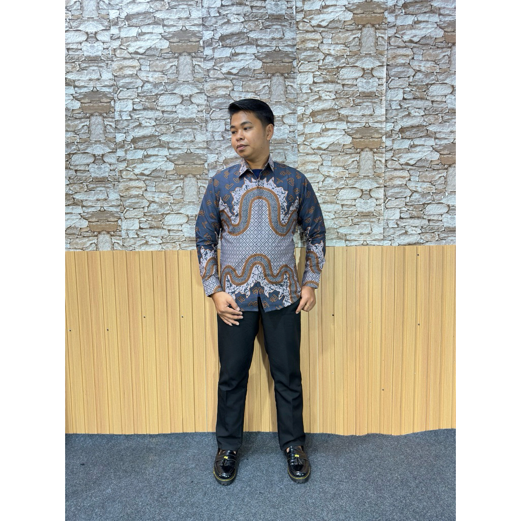 Batik Lontara Khas Bugis Makassar (Pakai Furing/Lapisan)