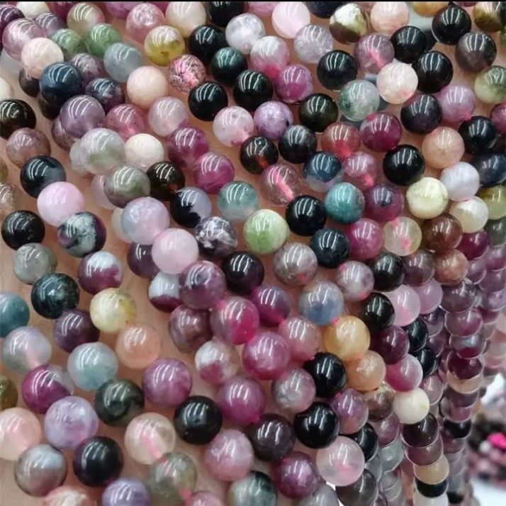 Kalung Tourmaline 3 Rounds #KTM_001