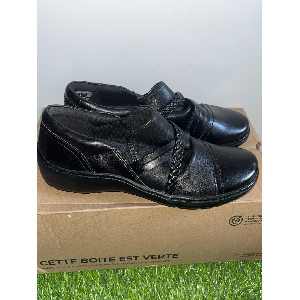 SEPATU LOAFER WANITA CLARKS CORA BRAID