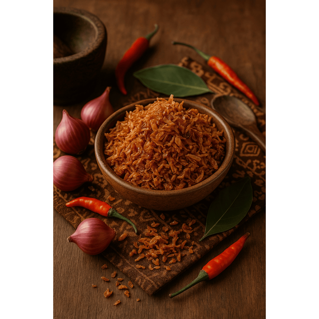 

BAGOR SUKMARASA - Bawang Goreng / Uyah Bawang Khas Sunda 1KG