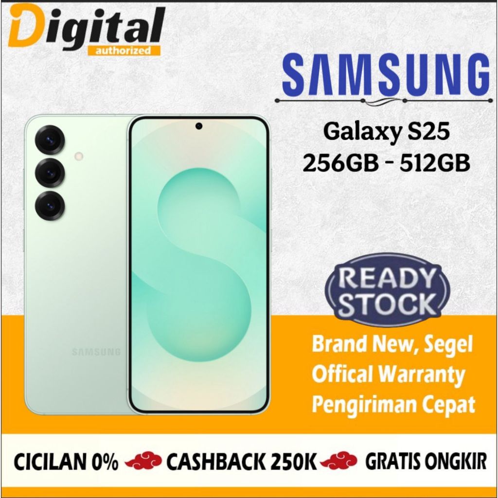 Samsung Galaxy S25 Ram 12GB 256GB 512GB Garansi Resmi Indonesia
