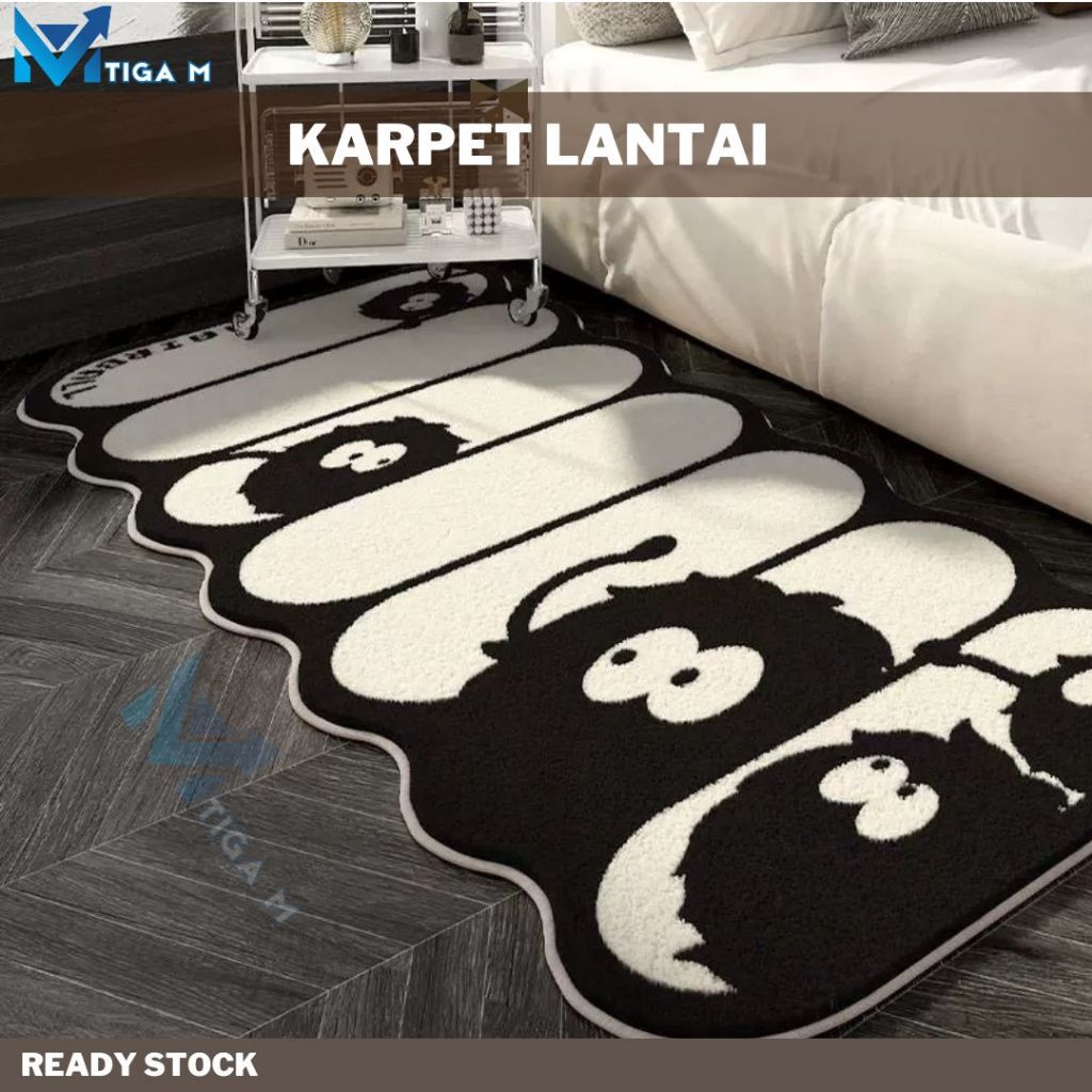 Karpet Kasmir Imitasi Ruang Tamu Karpet Samping Tempat Tidur Karpet Kecil Karpet Mengambang Jendela 