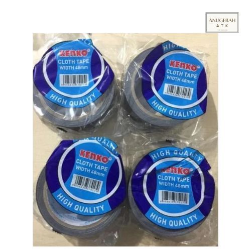 

Cloth Tape Kenko 48 mm | Lakban Kain Kenko Warna Hitam