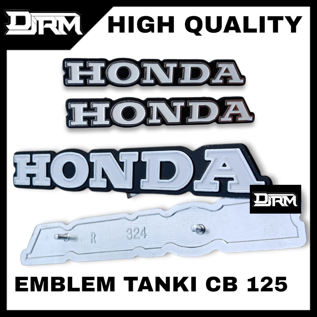 EMBLEM TANGKI TENGKI HONDA CB 125 SE CB K5 TANKI SULTAN  SPESIAL ENGINE