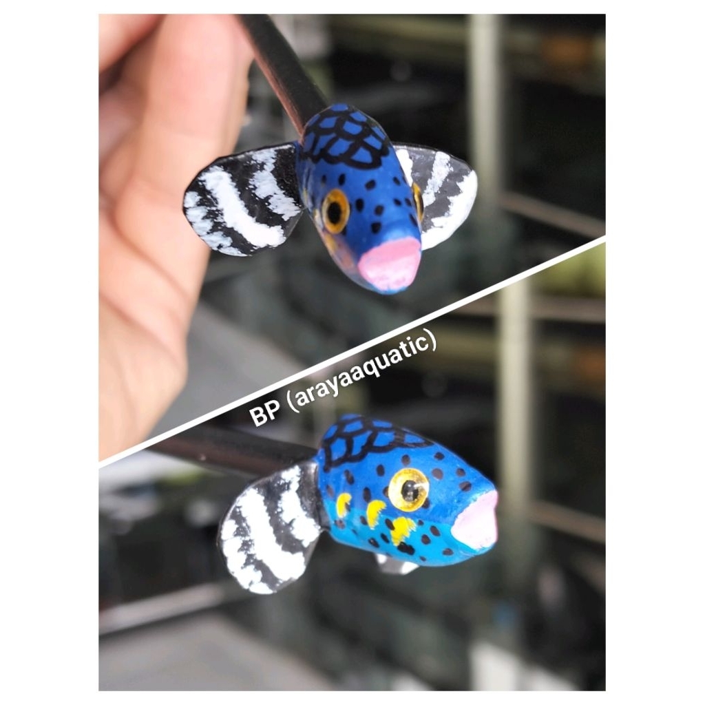 Blue Pulcra (Patung Boneka Channa)