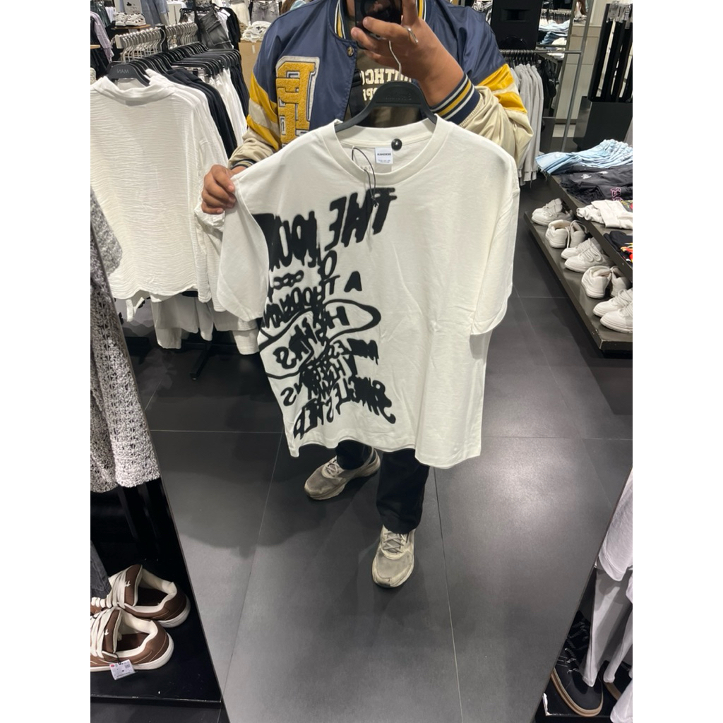 Tshirt Bershka Man Jastip