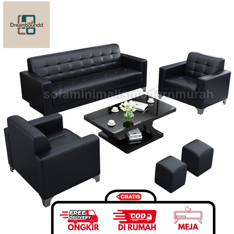 Sofa Minimalis Modern Model Sofa 321 Terbaru - Sofa Kantor